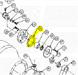 Shift Shaft Gaskets fit HTRII RSK2101-R6101 — Fig. No. 74