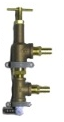 Water Pressure Bypass Regulator / Relief Valve  —  3/4 NPT Main Body with 1/2 NPT Fittings