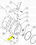 5/16" Spring Lock Washers fit Best BNA 1407 — Fig. No. 7