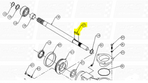 Impeller Keys fit Dominator 12S-B1007 — Fig. No. 17