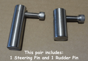 Pins for Steering / Rudders fits JA, JB, JC, JG Jet Pumps — Fig. No. 6