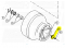 Bowl Bearing End Caps fit Dominator 12TD-B1007 —  Fig. No. 10