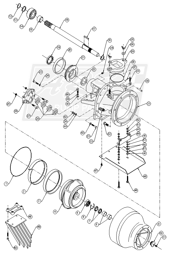 12-TD with B1007 Bearing