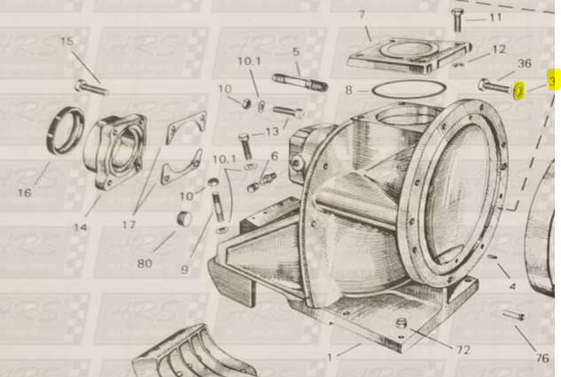 Lock Washer fits Golden Eagle Jacuzzi Jet Drive  — Fig. No. 37