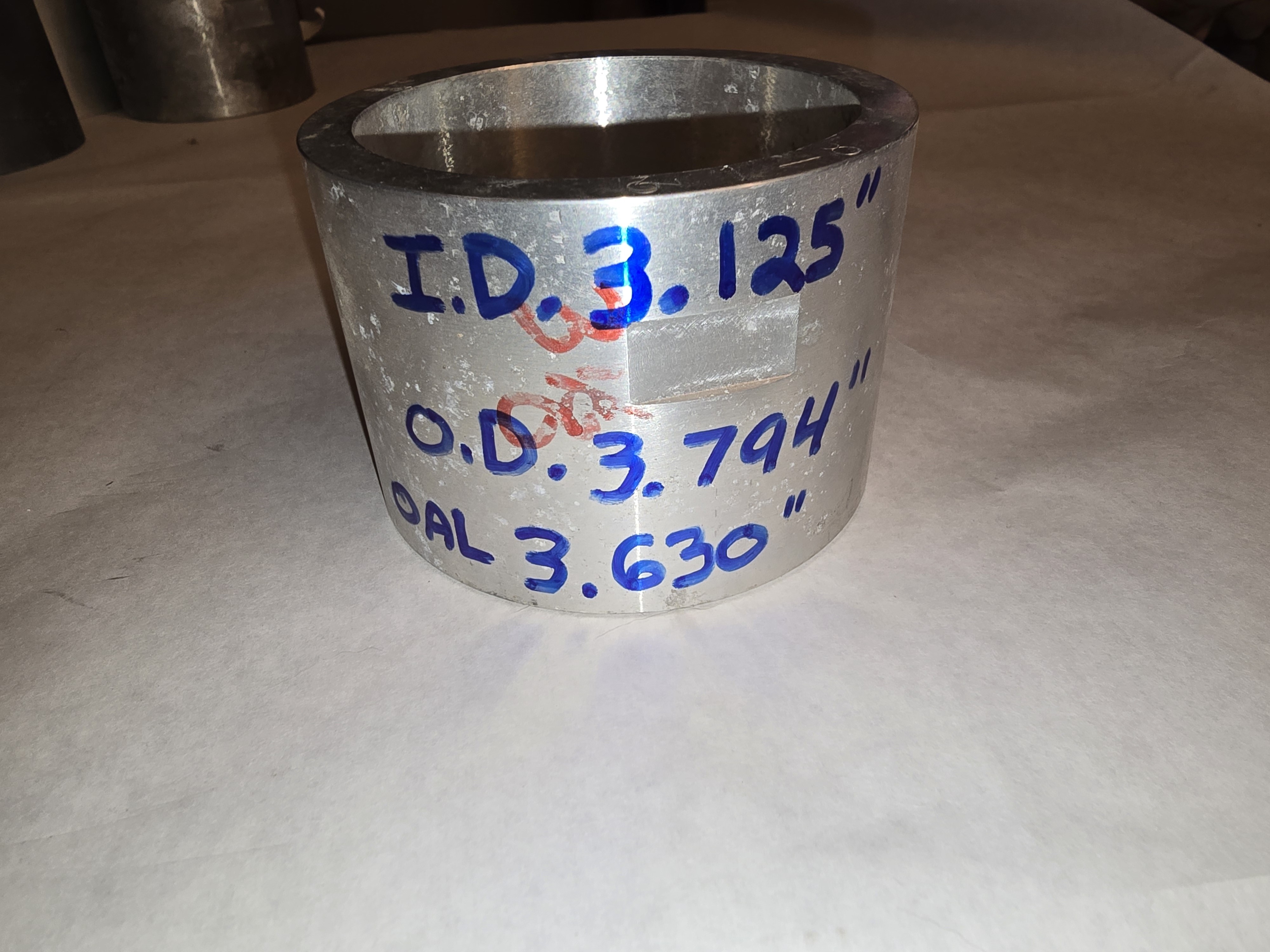 3.125" ID Aluminum Nozzle Insert — USED