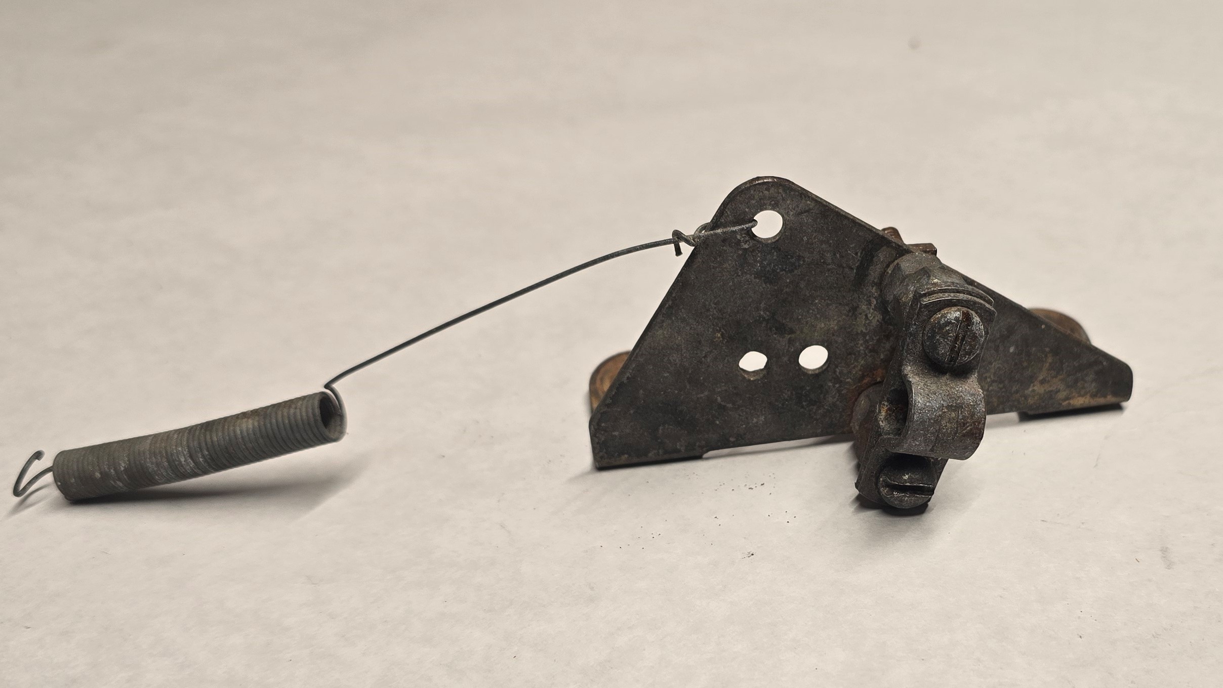 Throttle Cable Bracket with 33C Clamp — USED