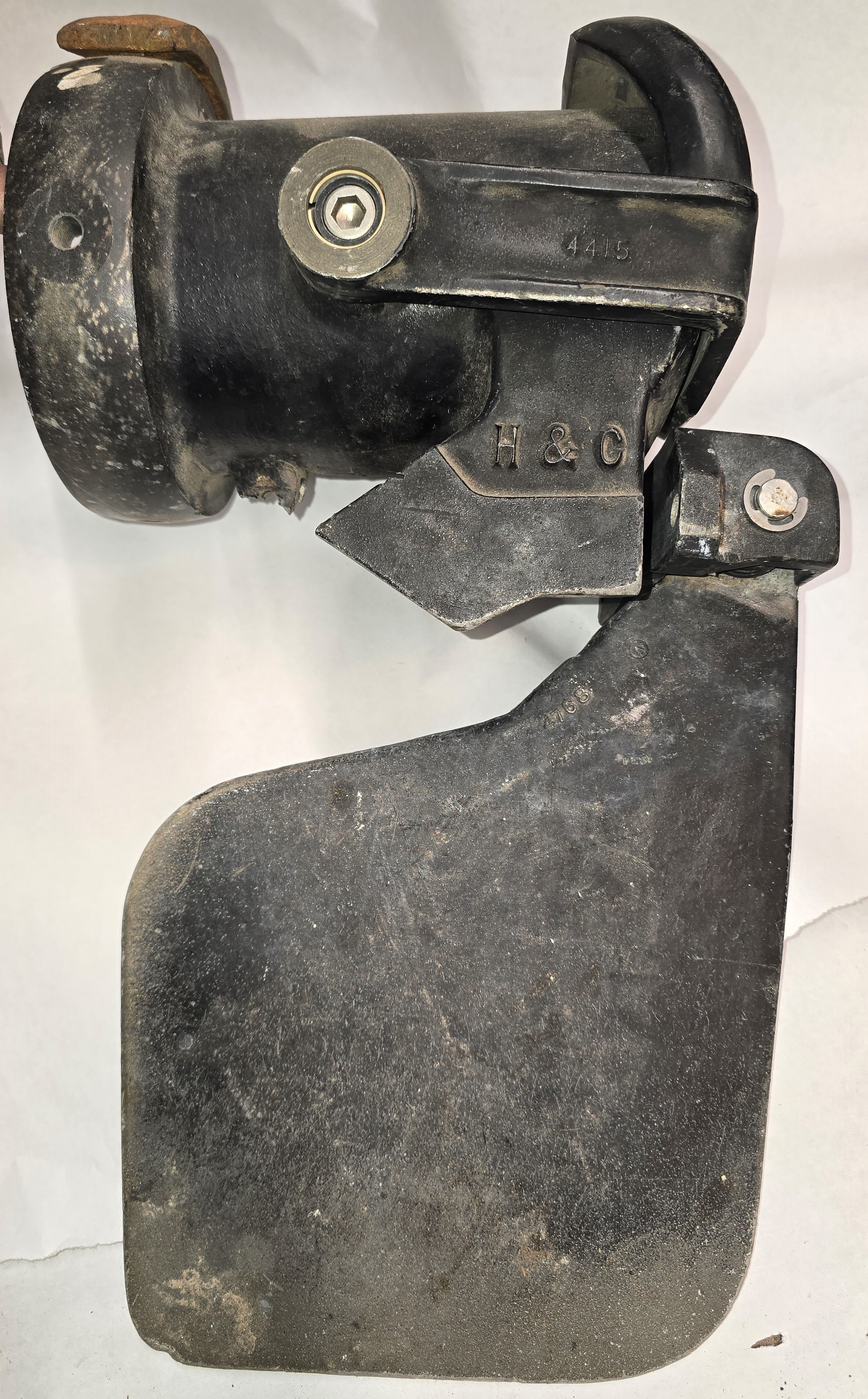 H &C Nozzle for Jacuzzi WJ Diverter with Swing-Away Rudder  — USED