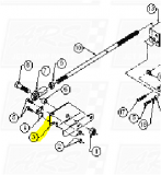 Control Rod Brackets fit HTRII RSK2101-R1007 — Fig. No. 3