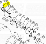 5/16"-18 x 1-1/2" Socket Head Cap Screws fit HTRII RSK2101-R6101 — Fig. No. 20