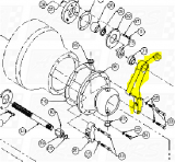 Starboard Pivot Brackets fit HTRII RSK2101-R6101 — Fig. No. 32