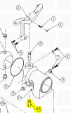 Lower Steering Pins fit AT RA1201 Droop Snoot — Fig. No. 10