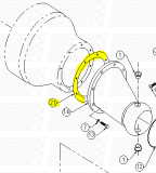 Bowl To Nozzle Housing Gaskets fit AT RA1201 Droop Snoot — Fig. No. 21