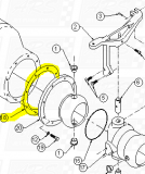 Bowl To Nozzle Housing Gaskets fit AT Trim RA8507 — Fig. No. 18
