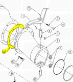 Bowl To Nozzle Housing Gaskets fit Berkeley R6107 Droop Snoot — Fig. No. 20