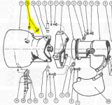 Oil Reservoir Pipe Plug fit Berkeley 12JF  — Fig. No. 16