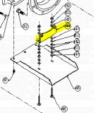 Rideplate Brackets fit Dominator 12TD-HP —  Fig. No. 44