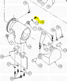 5/16"-18 x 1" Socket Head Cap Screws fit Dominator RA1703 — Fig. No. 14