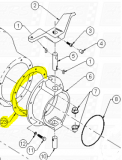 Bowl To Nozzle Housing Gaskets fit Dominator RA1703 — Fig. No. 23