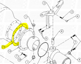 Bowl To Nozzle Housing Gaskets fit HTR RA1701 — Fig. No. 21