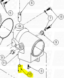 Lower Steering Pins fit HTR RA1701 — Fig. No. 10