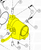 Steering Nozzles fit HTR RA1701 — Fig. No. 11