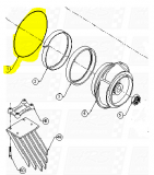 Bowl O-Rings fit Dominator 12TD-B1007 — Fig. No. 1