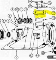 Hand Hole Covers fit OEM Legend 120G — Fig. No. 17