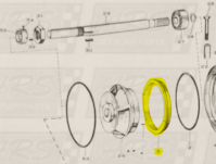 Wear Ring fits 12WJ Jacuzzi Jet Drive — Fig. No.3