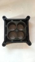2" Thick Plastic Carburetor Spacers — USED