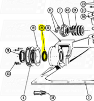 Suction Seals fit Berkeley 12JC — Fig. No. 26