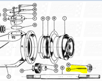 Impeller Keys fit Berkeley 12JC — Fig. No. 37