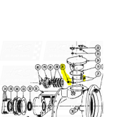 5/16" Pin with Grooves fit Berkeley 12JE  — Fig. No. 20