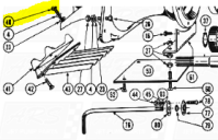 5/16"-18 x 1" Hex Head Cap Screws fit Berkeley 12JE  — Fig. No. 40