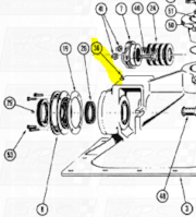 1/4" Grease Zerk Fittings fit Berkeley 12JG  — Fig. No. 36