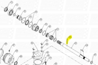 5/32" x 2" Cotter Pins fit SD309 — Fig. No. 22