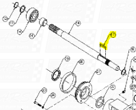 Impeller Keys fit Dominator 12TD-B1007 — Fig. No. 17