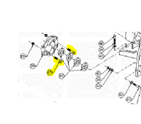 3/8"-24 x 2" Hex Head Cap Screw fit TJ309-HP —  Fig. No. 27