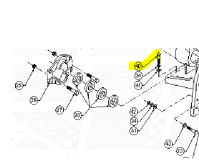5/16"-18 x 1-1/4" Hex Head Cap Screws fit Dominator 12TD-B1007 — Fig. No. 40