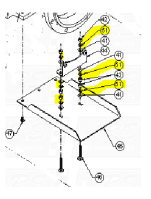 5/16" Star Washers fit Dominator 12TD-B1007 —  Fig. No. 51