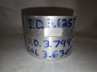 3.125" ID Aluminum Nozzle Insert — USED