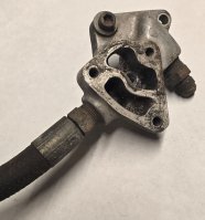 L4197 Oldsmobile Oil Cooler Adapter — USED