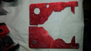 Transom Plates for Dominator — USED