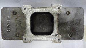 Weiand Rectangular Port Manifold  for Big Block Chevy — USED