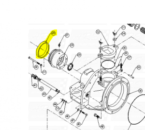 Engine Mount Rings fit SD309 —  Fig. No. 26