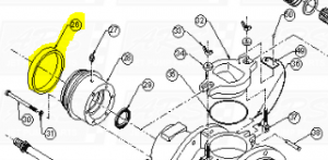 Engine Mount Rings fit SD312 —  Fig. No. 26