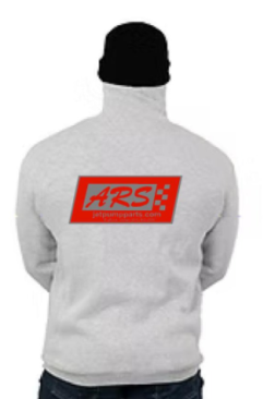 ARS Jet Parts Zip-Up Hoodie