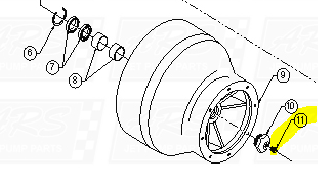 Grease Zerks fit SD312 —  Fig. No. 11