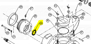 Bearing Housing Seals fit SD312 — Fig. No. 29