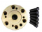1350 Driveline Couplers PTO Adapters — 2-7/16" X 2-7/8" Flange Yoke Bolt Pattern
