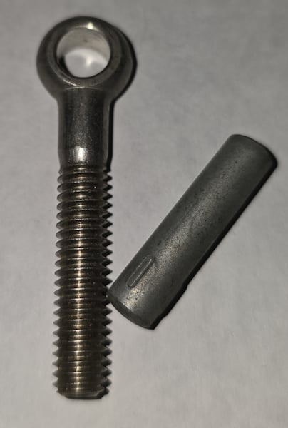 Hand Hole Cover Eye Bolt — NOS (New Old Stock)